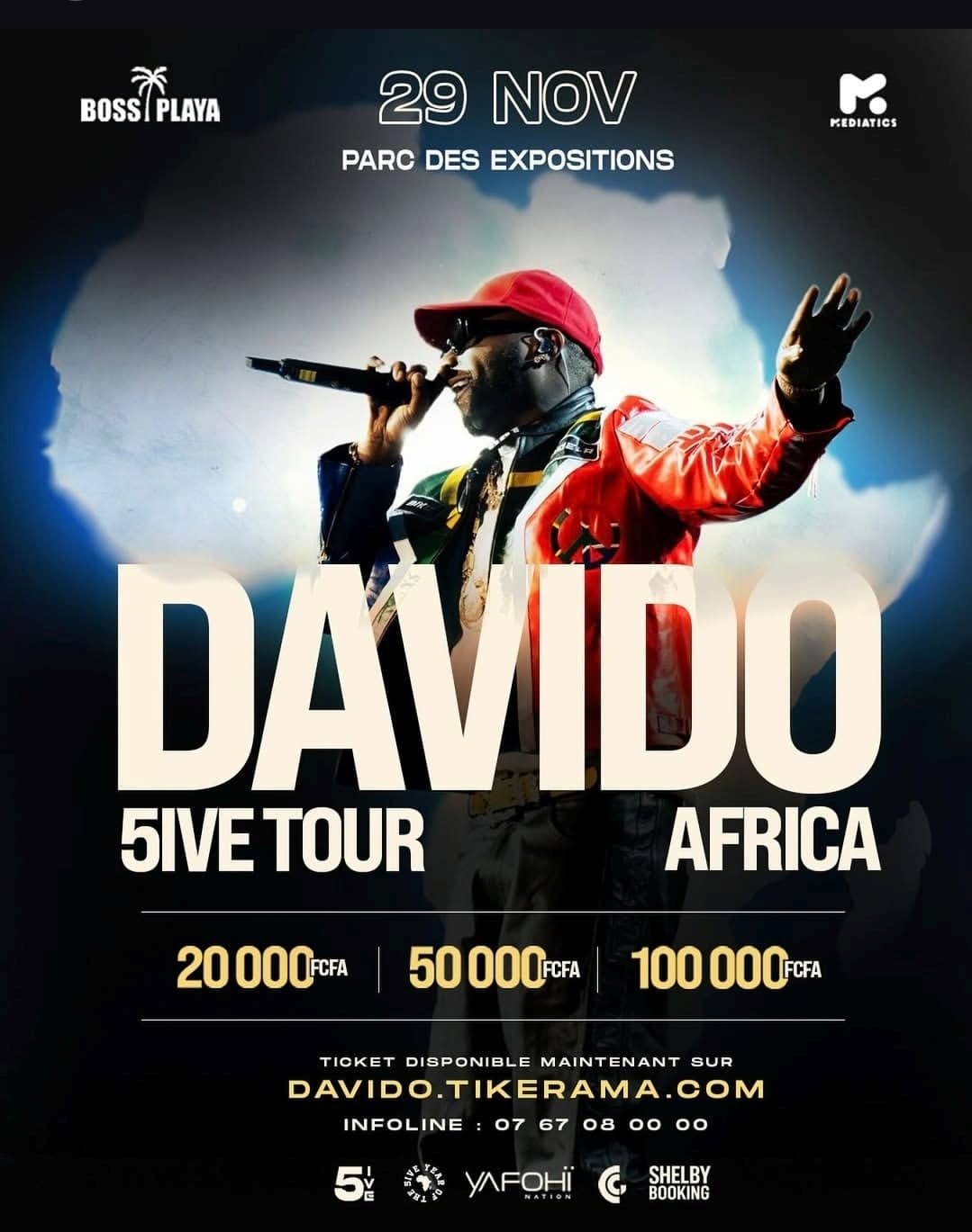 DAVIDO – 5IVE TOUR AFRICA – Abidjan